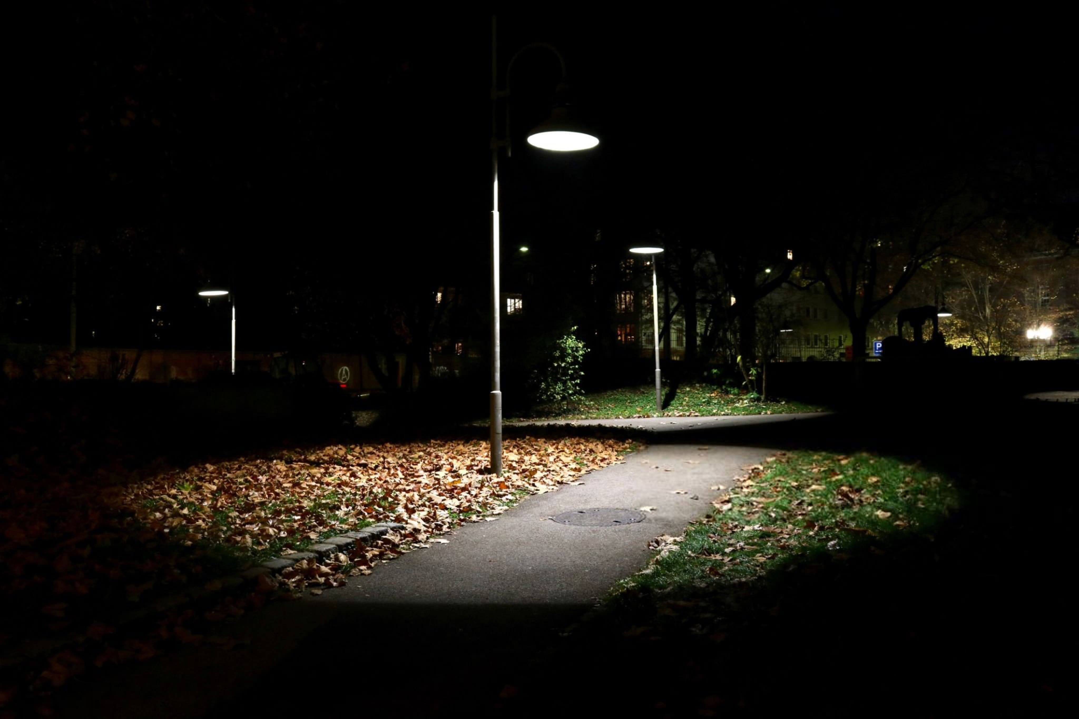 Éclairage du sentier
