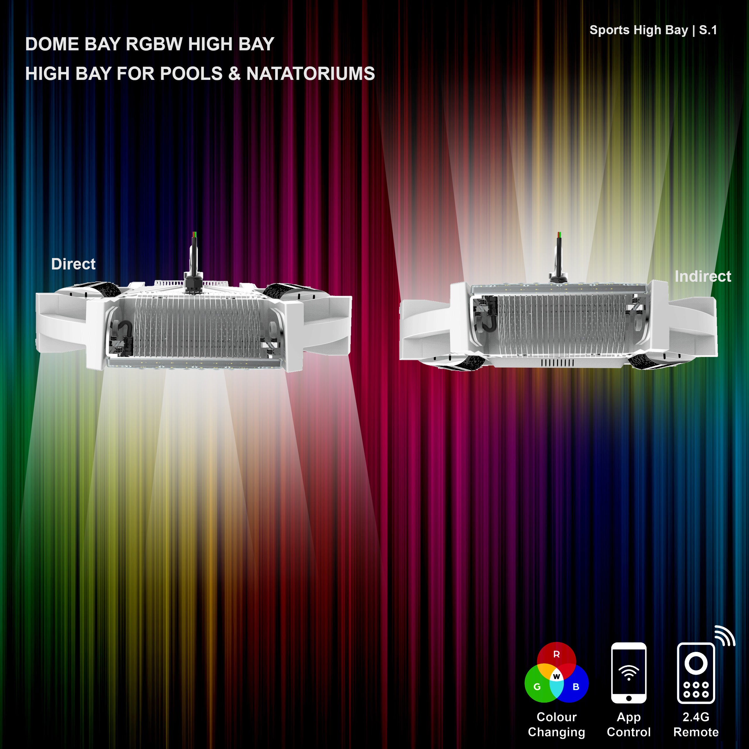 Dome Bay RGBW