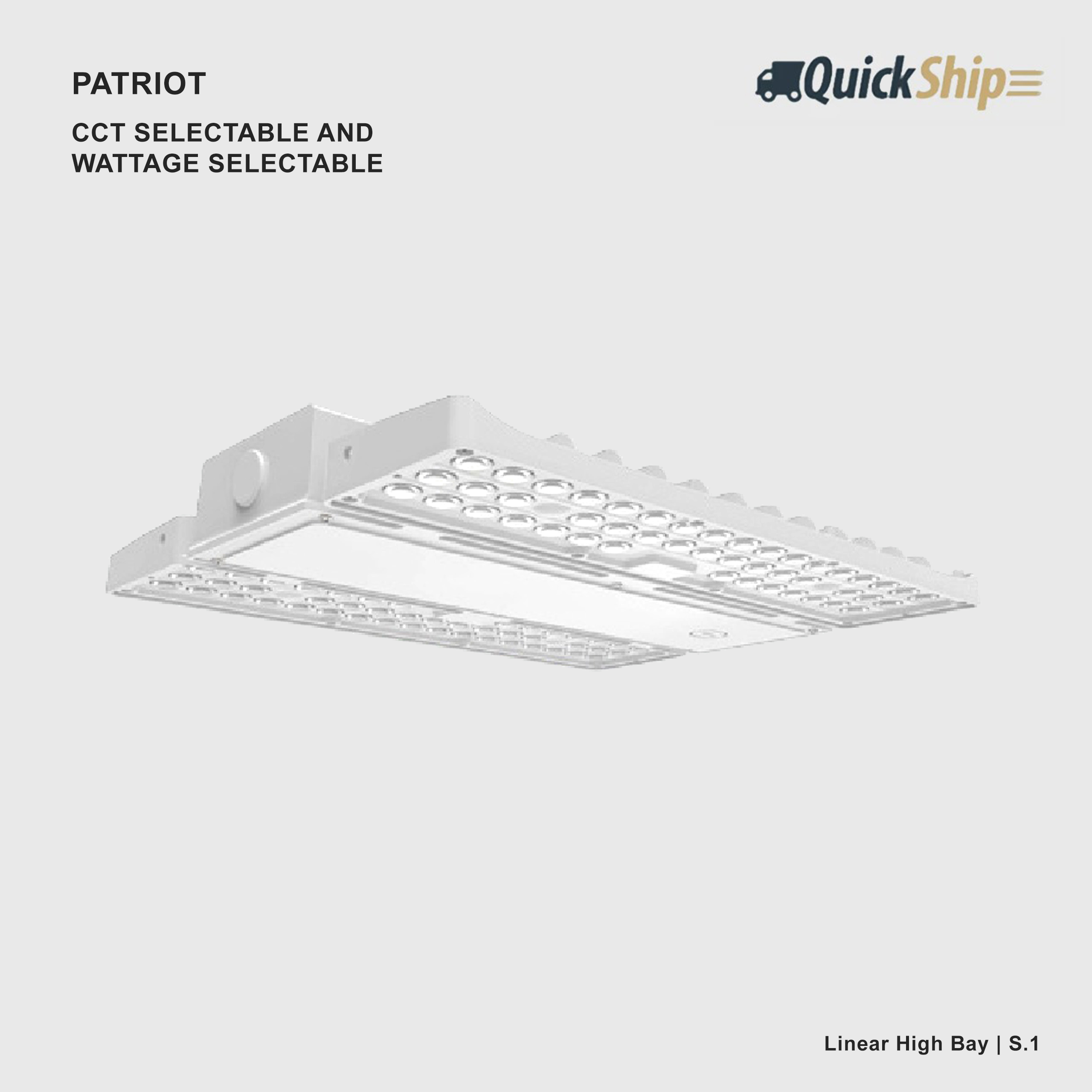 Patriot Linear High Bay LuxLogic Lighting Inc