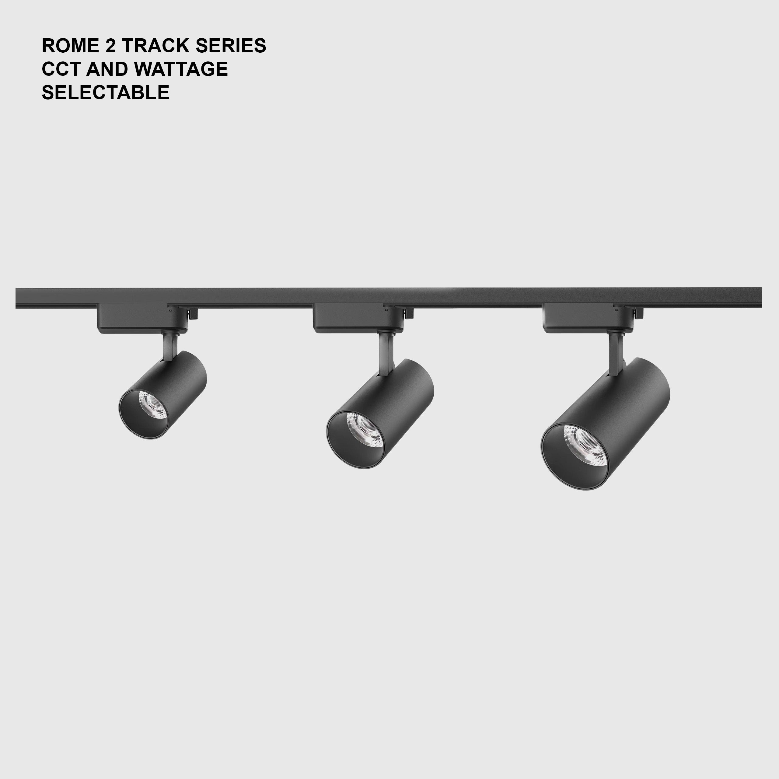 Rome 2 Track Light – LuxLogic Lighting Inc.